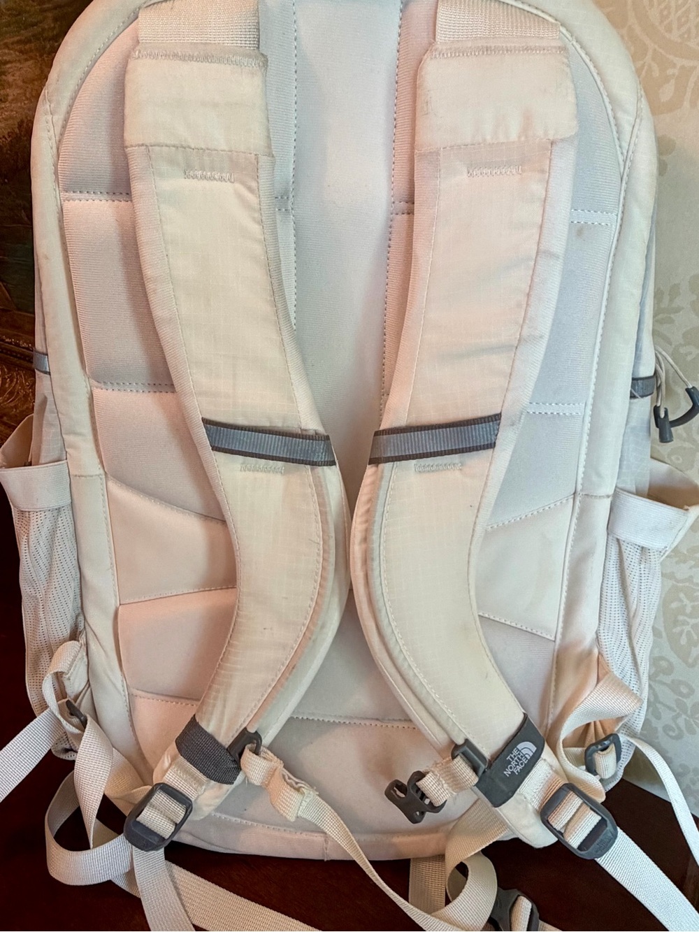 The North Face Surge Luxe Backpack – White/Rose Gold | Originally $160 Retail - Picture 4 of 14